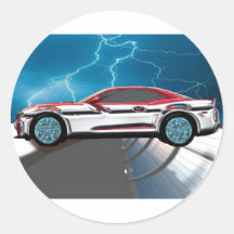 Fast as Lightning Stickers