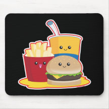 Fast Food Mouse Pads