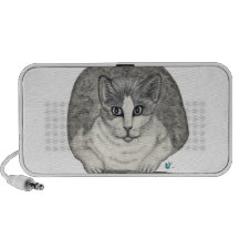 Fat Cat Doodle Speakers