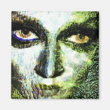 Fata Morgana Refrigerator Magnet