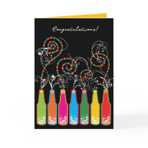 fatfatin Bubbly Celebrations Greeting Card