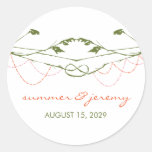 fatfatin Knotted Love Trees Wedding Stickers