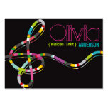 fatfatin Music Treble String Businesscard Business Card Template