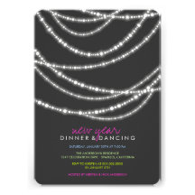fatfatin New Year Sparkles Dinner Party Invite