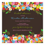 fatfatin Spring Flower Garden Bridal Shower Invite