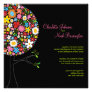 fatfatin Spring Flowers Pop Tree Wedding Invite