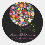 fatfatin Spring Flowers Pop Tree Wedding Sticker