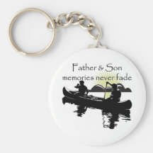 Father and Son Keychains