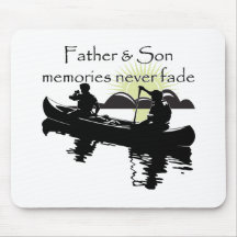 Father and Son Mouse Mat