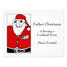 Father Christmas Invitation