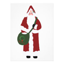 Father Christmas Personalised Invites