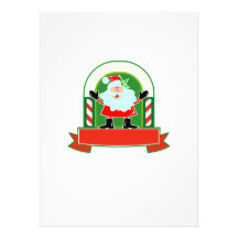 Father Christmas Santa Claus Custom Invitations