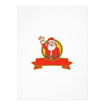 Father Christmas Santa Claus Personalized Announcement