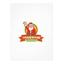 Father Christmas Santa Claus Parade Custom Invite