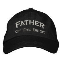 Father Of Bride Embroidered Wedding Hat Embroidered Hats