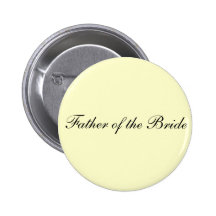 Father of the Bride Ivory Button