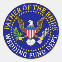 Father Of The Bride Stickers