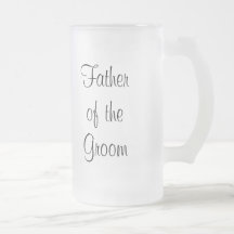 Father of the Groom Thank You Tankard Mug