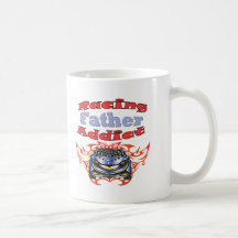 Father Racing Addict Gifts Mugs