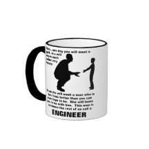 Fatherly Advice Engineer Funny Mug
