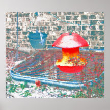 Father's Apple- De La Echo Monet Posters