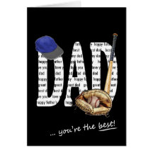 Father's Day Baseball Cards
