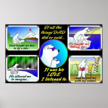FATHERS  DAY COLLAGE POSTERS