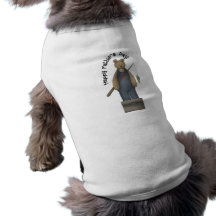 Fathers Day Fishing Bear Dog T Shirt