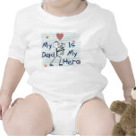 Father's Day Hero Dad Baby Bodysuit