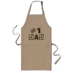 Father's Day Number One Dad Apron