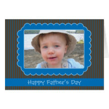 Father's Day Photo Frame Card