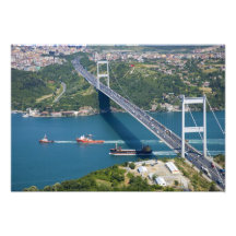 Fatih Sultan Mehmet Bridge over the Bosphorus, Photograph