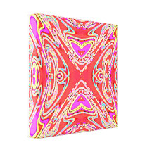 Faux Beaded Silk Wrapped Canvas Stretched Canvas Print
