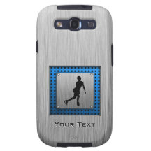 Faux Brushed Metal; Figure Skating