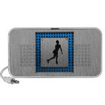 Faux Brushed Metal; Figure Skating Mp3 Speaker