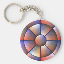 Faux Cloisonne Key Chains