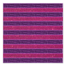 Faux Glitter and Sequin Pink and Purple Photo Art