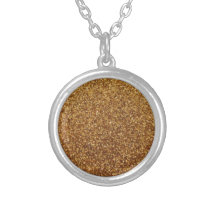 Faux Gold glitter graphic Pendants