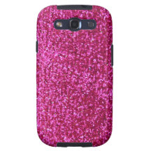 Faux Hot Pink Glitter