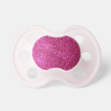 Faux Hot Pink Glitter