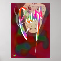 Faux Monkey Poster