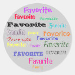 Favour Me to the Nth Degree Sticker