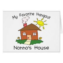 Favourite Hangout Nonno's House Greeting Cards
