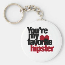 Favourite Hipster Key Chains