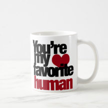 Favourite Human Love Coffee Mugs