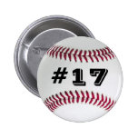 Favourite Player Baseball Button #2