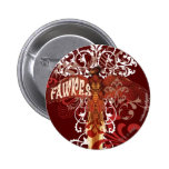 Fawkes Spread Wings Pinback Button