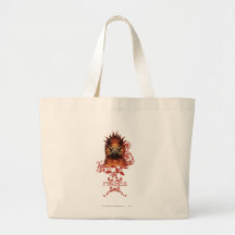 Fawkes Staring Canvas Bag