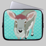 Fawn Friend Blue Computer Sleeve laptop sleeves