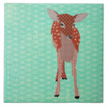 Fawn Turqoise Tile